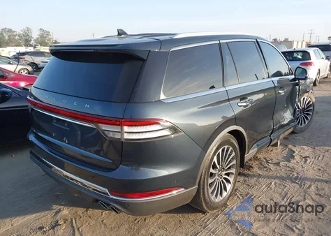 2021 Lincoln Aviator Reserve из США, поврежденный, VIN 5LM5J7WC2MGL07513